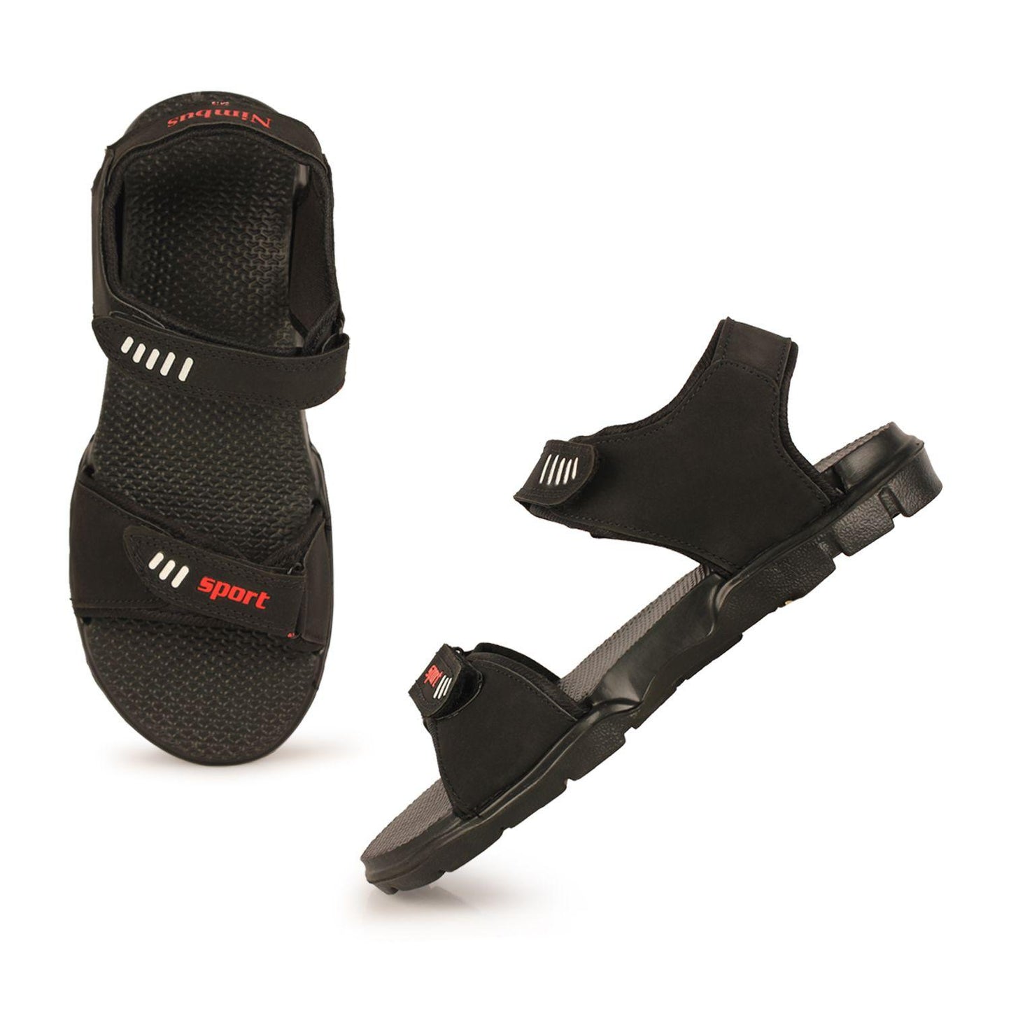 Monex New Latest Black Sandal For Mens